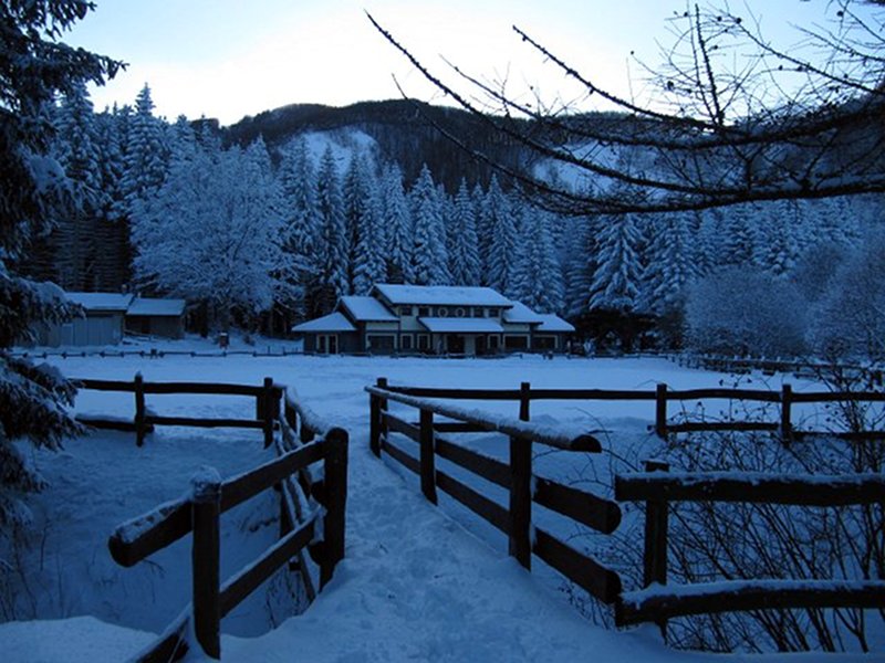 Winter at Lagdei Mountain Hut