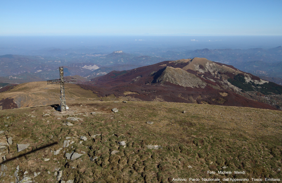 La croce del Monte Cusna (2121 m)