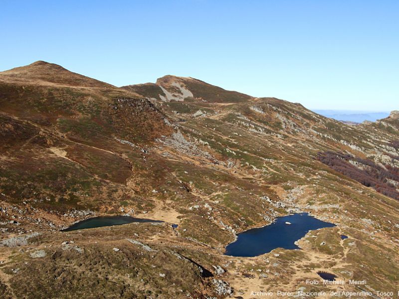 Sillara Lakes (1,732m), the highest of Appennino Parmense