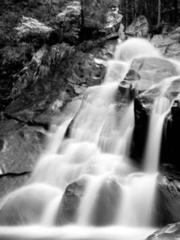 The waterfalls of torrent Badignana 