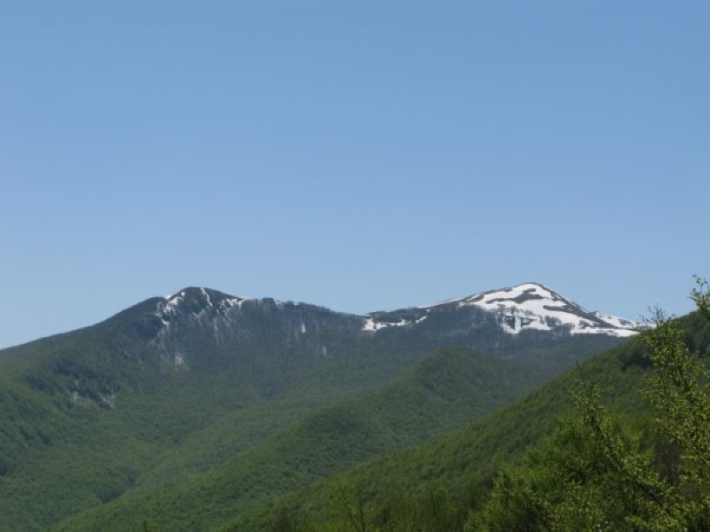 Mt. Tondo and, on the left, Mt. Posola