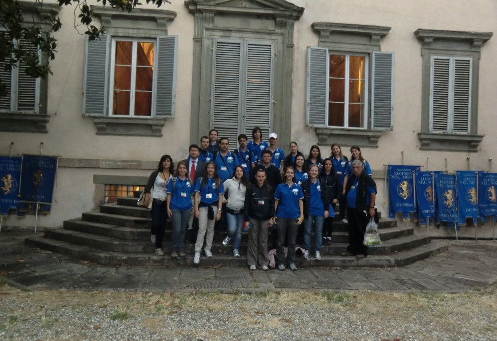 Gli ambasciatori del Parco a Lucca